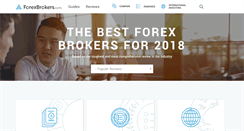 Desktop Screenshot of forexbrokers.com